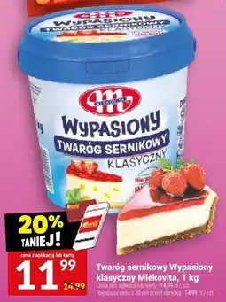 Twój Market Twaróg sernikowy Wypasiony klasyczny Mlekovita oferta