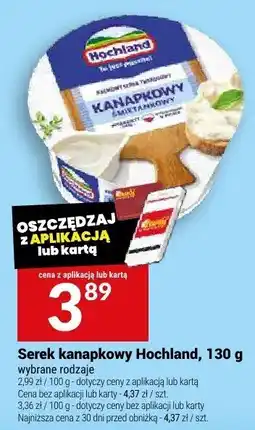Twój Market Serek kanapkowy Hochland oferta