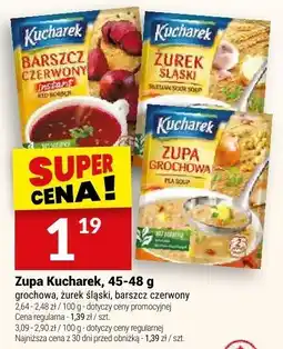 Twój Market Zupa Kucharek grochowa, żurek śląski, barszcz czerwony oferta