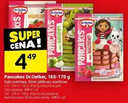 Twój Market Naleśniki Pancakes czekoladowy, owocowy, waniliowy Dr.Oetker oferta