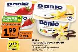 ABC Serek Danio homogenizowany truskawkowy, waniliowy oferta