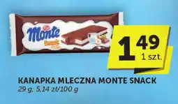 Groszek Kanapka mleczna Monte Snack oferta