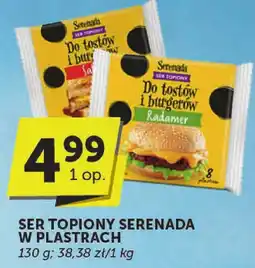 Groszek Ser topiony Serenada w plastrach oferta