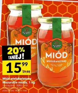 Twój Market Miód wielokwiatowy Mazurskie miody oferta