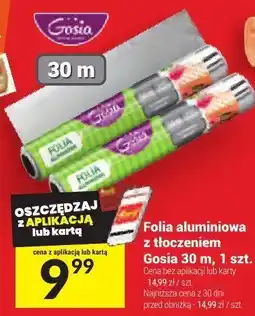 Twój Market Folia aluminiowa z uchwytami Gosia oferta