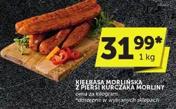 Groszek Kiełbasa morlińska z piersi kurczaka Morliny oferta