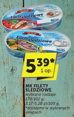 Groszek Filety śledziowe MK oferta
