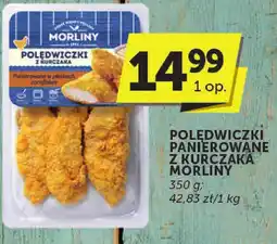 Groszek Polędwiczki panierowane z kurczaka Morliny oferta