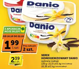 ABC Serek homogenizowany Danio truskawkowy, waniliowy oferta