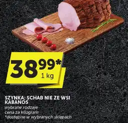 Euro Sklep Szynka Schab nie ze wsi Kabanos oferta