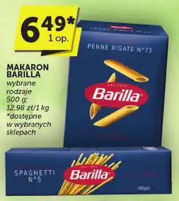 Groszek Makaron Barilla różne rodzaje oferta