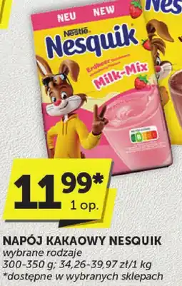 Groszek Napój kakaowy Nesquik wybrane rodzaje oferta