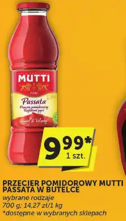 Euro Sklep Przecier pomidorowy Mutti Passata w butelce oferta