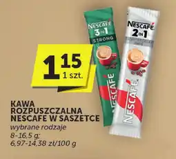 Groszek Kawa rozpuszczalna Nescafe w saszetce wybrane rodzaje oferta