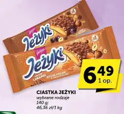 ABC Ciastka Jeżyki wybrane rodzaje oferta