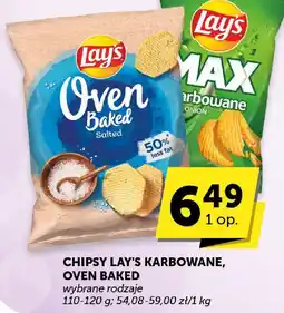 ABC Chipsy Lay's Karbowane, Oven Baked oferta