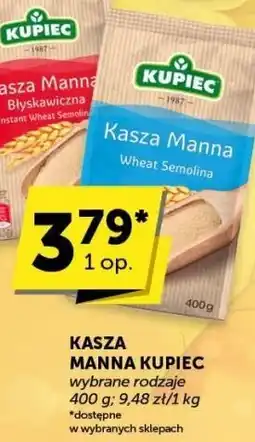 Groszek Kasza manna Kupiec oferta