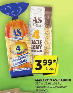 ABC Makaron AS-Babuni 4 jajeczny kluski oferta