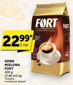 Groszek Kawa mielona Fort oferta