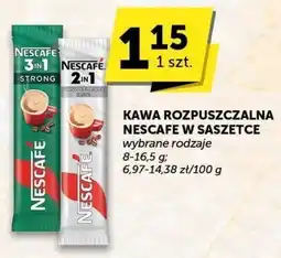 Groszek Kawa rozpuszczalna Nescafe w saszetce oferta