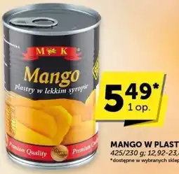 Groszek Mango w plastrach MK oferta