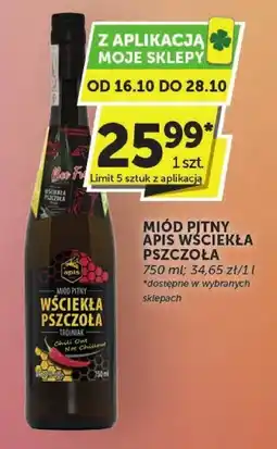 Groszek Miód pitny Apis Wściekła Pszczoła 750 ml oferta