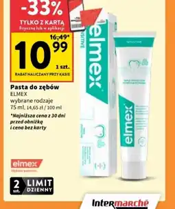 Intermarche Pasta do zębów Elmex oferta
