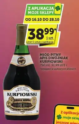 Euro Sklep Miód pitny Apis Dwójniak Kurpiowski 750 ml oferta