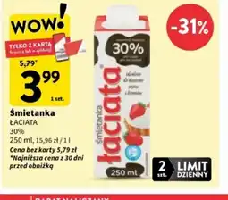 Intermarche Smietanka Laciata oferta