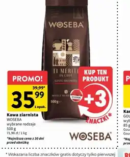 Intermarche Kawa ziarnista Woseba oferta