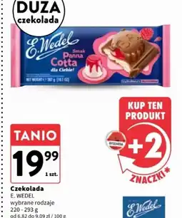 Intermarche Czekolada E. Wedel oferta