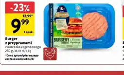 Intermarche Burger z przyprawami z kurczaka zagrodowego oferta