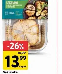 Intermarche Sakiewka z pieczarkami Be Foodie oferta