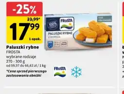 Intermarche Paluszki rybne Frosta oferta