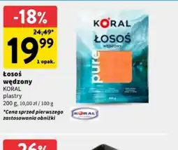 Intermarche Losoś wędzony Koral oferta