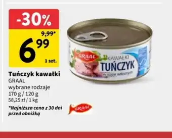 Intermarche Tuńczyk kawałki Graal oferta