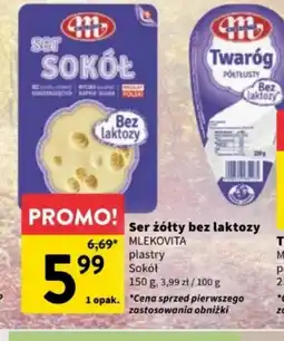 Intermarche Ser żółty bez laktozy Mlekovita oferta