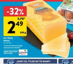 Intermarche Ser Złoty Mazur oferta