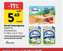 Intermarche Serek twarogowy Almette śmietankowy oferta