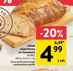 Intermarche Chleb wypiekany na kamieniu Nowel oferta