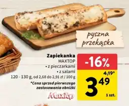 Intermarche Zapiekanka Maxtop oferta
