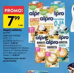 Intermarche Napój roślinny Alpro oferta