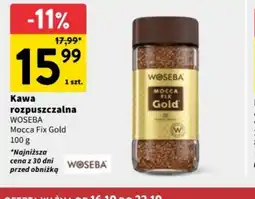 Intermarche Kawa rozpuszczalna Woseba Mocca Fix Gold oferta