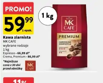 Intermarche Kawa ziarnista MK Cafe oferta
