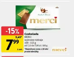 Intermarche Czekolada Merci oferta