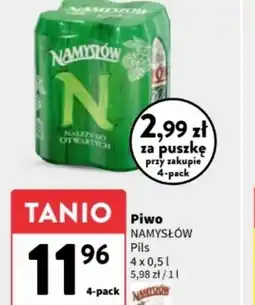 Intermarche Piwo Namysłów Pils oferta