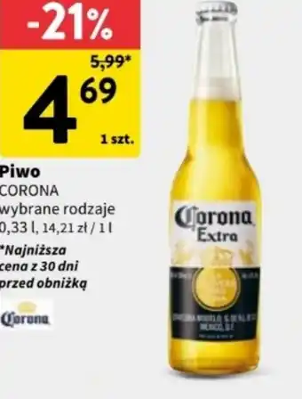 Intermarche Piwo Corona oferta