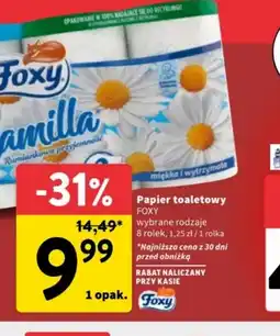Intermarche Papier toaletowy Foxy oferta