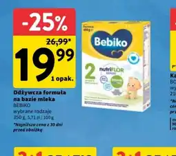 Intermarche Odżywka formula na bazie mleka Bebiko oferta