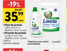 Intermarche Płyn/Proszek do prania Lovela oferta